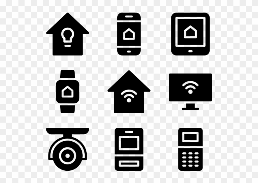 Smart Home - Software Icon Vector Clipart #2555277