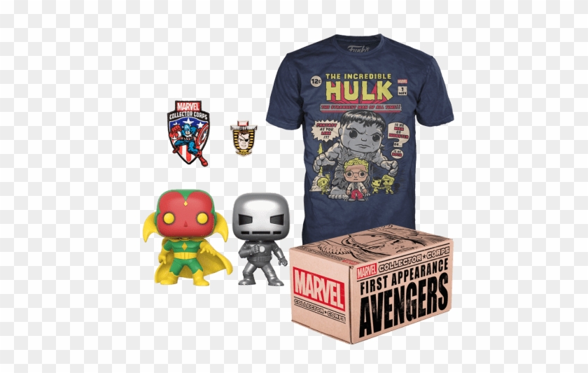 Avengers Funko Box Set Infinity War - Funko Marvel Collector Corps Box Clipart #2555613