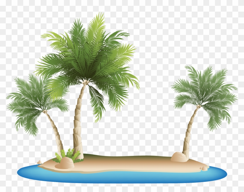 Islands Tropical Resort Clip Art Island Sea Ⓒ - Travel And Tours Background - Png Download