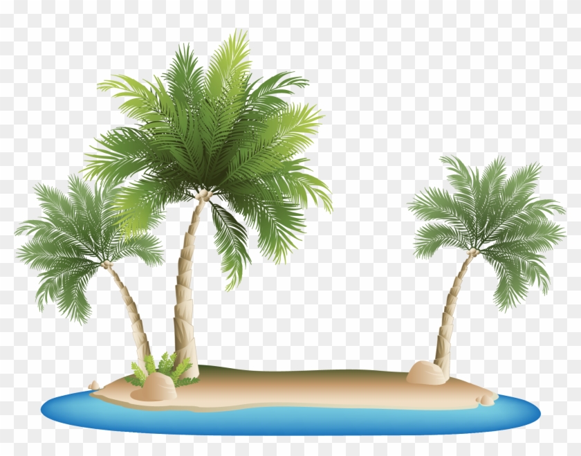 Islands Tropical Resort Clip Art Island Sea Ⓒ - Travel And Tours Background - Png Download #2555721