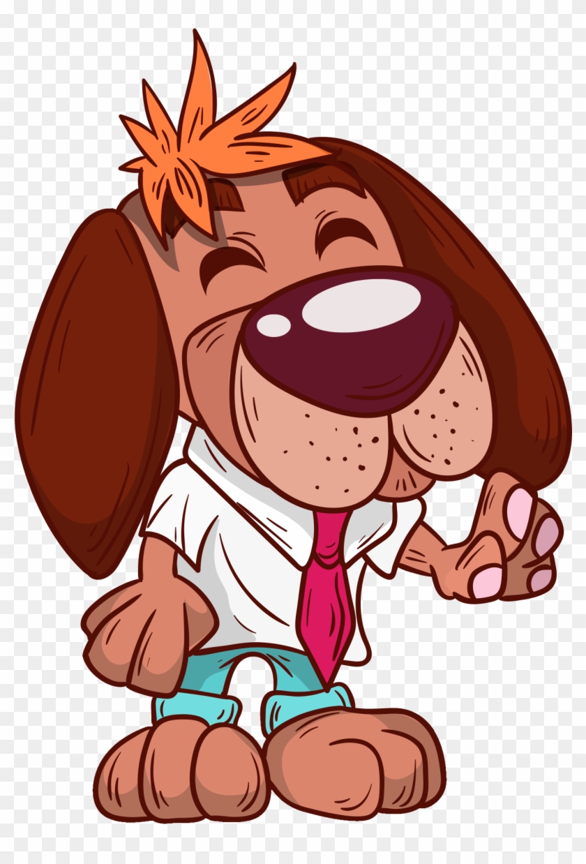 Dog Vector Png Transparent Image - Gefeliciteerd 60 Jaar Grappig Clipart