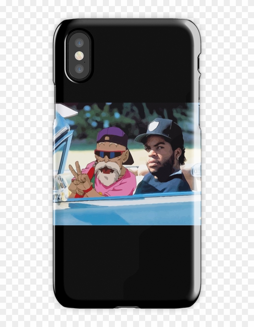 Ice Cube X Master Roshi Iphone X Snap Case - Roshi And Ice Cube Clipart #2556092
