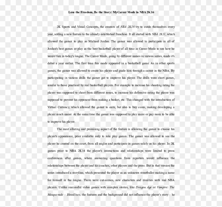 Doc - Critical Review Sample Clipart #2556355