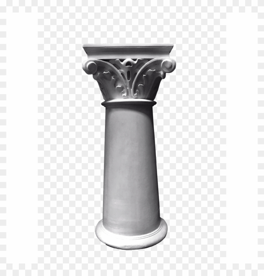 Plaster Column 11 1/8" X 26 1/2" X - Column Clipart #2556568