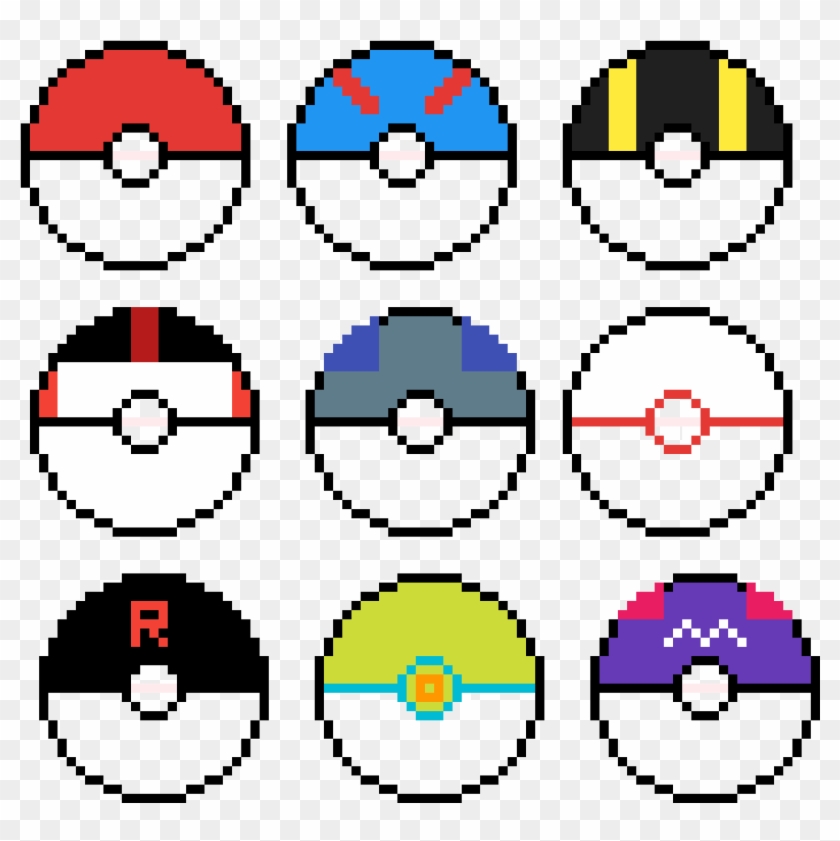 Pokeballs - Circle Clipart #2556997