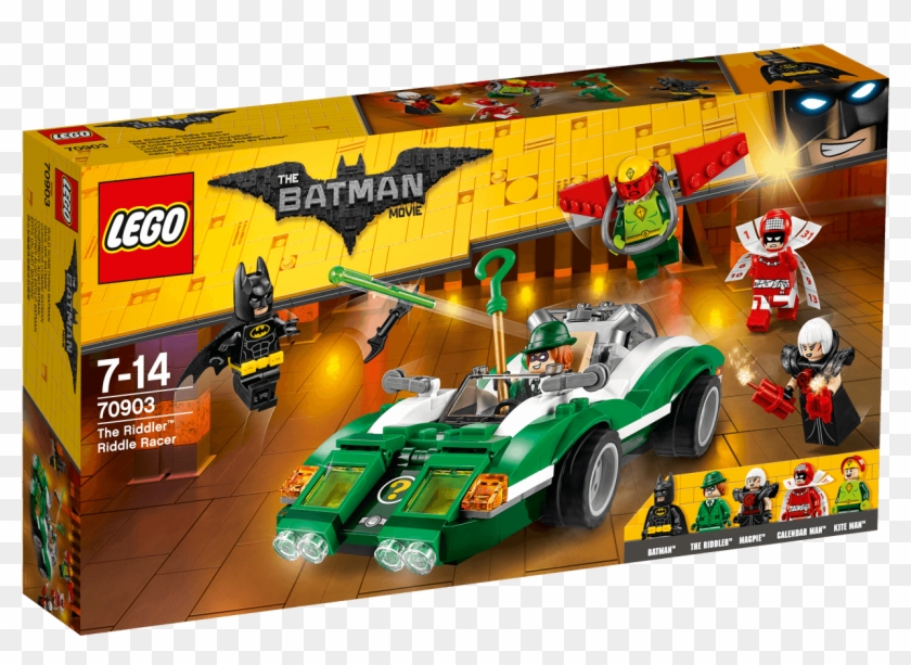 Lego Batman Movie The Riddler Riddle Racer 70903 Clipart #2557313