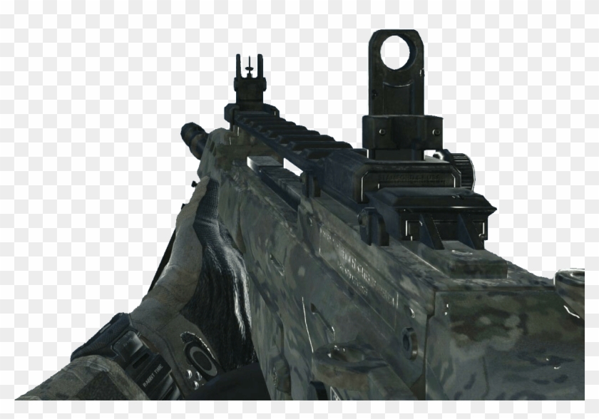 Mg36 Multicam Call Of Duty Wiki Fandom - Call Of Duty: Modern Warfare 3 Clipart