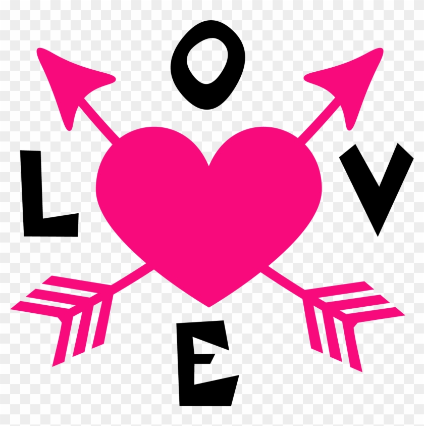 Love Arrow Clipart #2557432