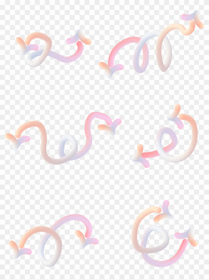 Bonito Seta Vetor Colorido Png E Psd - Illustration Clipart