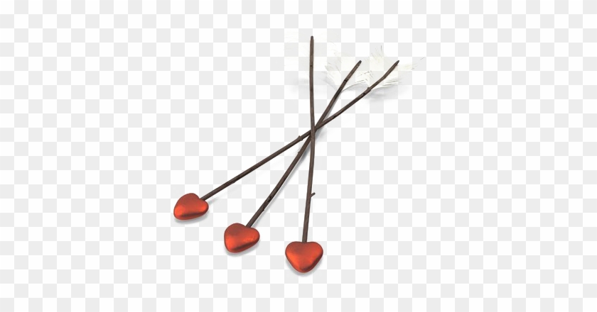Heart Cupid Arrow Png Free Download - Wood Clipart #2557477