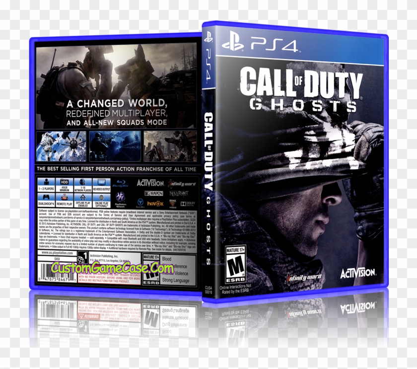 Call Of Duty Ghosts - Call Of Duty Rated Clipart