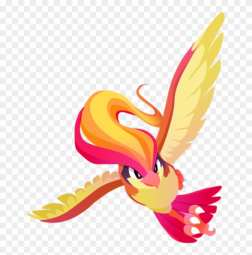 Vector Unblocked Illustration - Pidgeotto Art Clipart #2557525