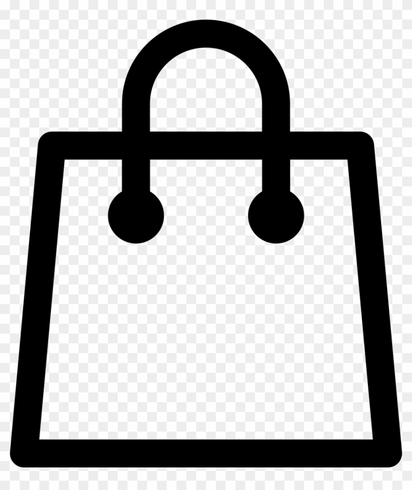 Paper Bag Comments - Shopping Bag Vector Png Clipart