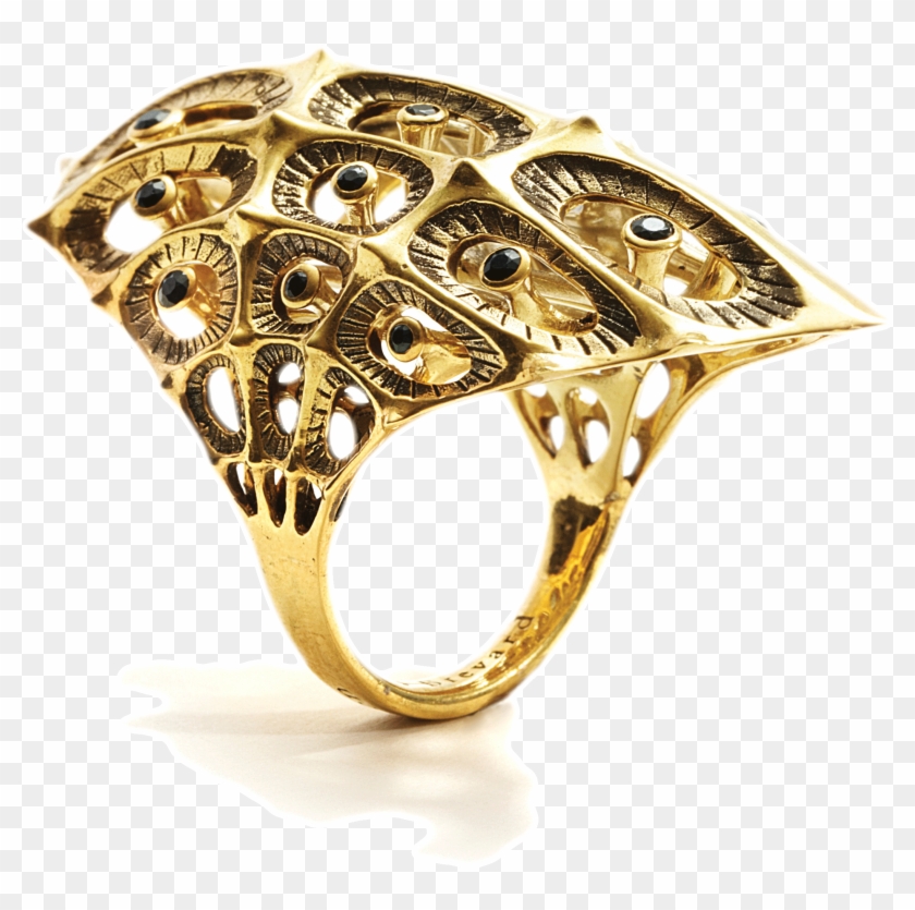 Gold Ring Png Clipart #2558620