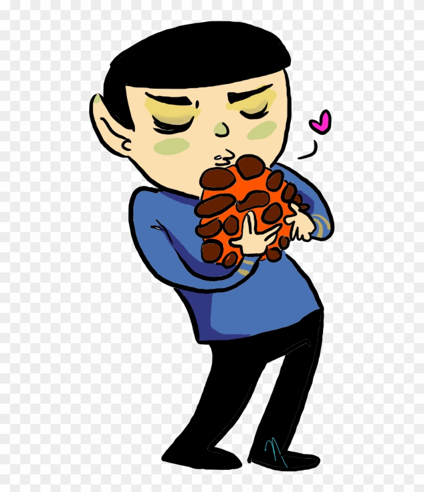 Chibi Spock And Tribbles Fanart By Fuqspace , Png Download - Cartoon Clipart #2559272