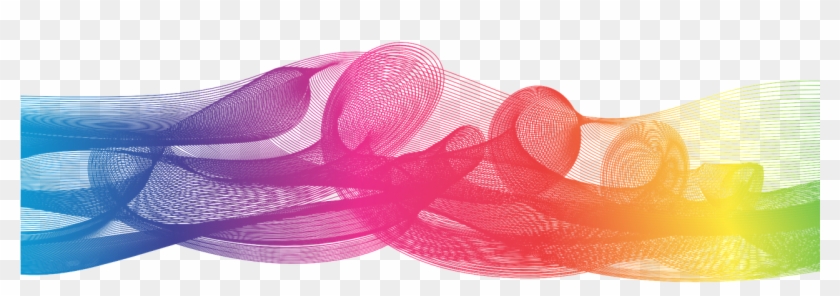 Expectrum Rainbow Lines Colour Png Image - Lineas De Colores Png Clipart