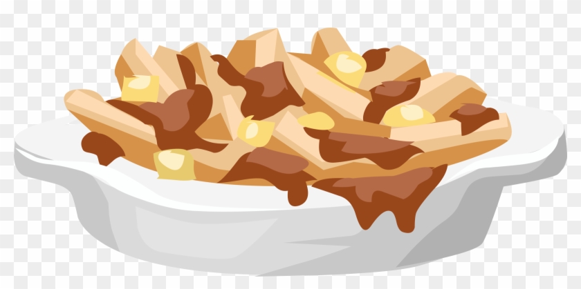 This Free Icons Png Design Of Food Pottine - Food On Plate Clipart Png Transparent Png #2559601