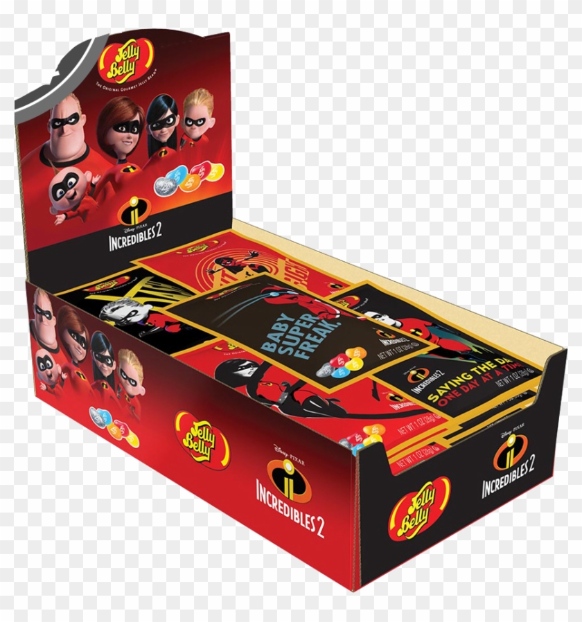 Jelly Belly Disney Pixar Incredibles 2 1 Oz Packet - Box Clipart #2560115