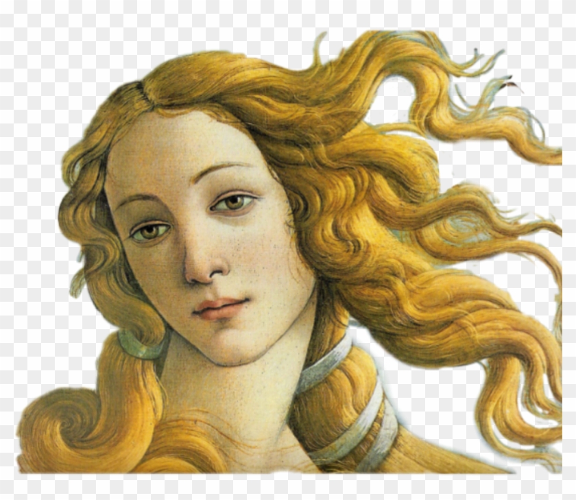 Aphrodite Greek Goddess Fantasy Love Art Myth Mythology - Sandro Botticelli Clipart