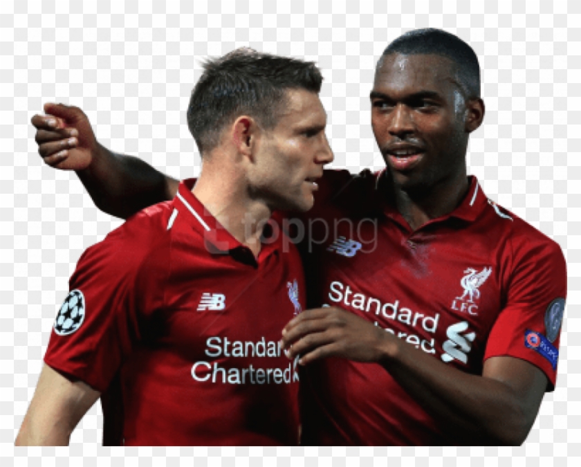 Free Png Download James Milner & Daniel Sturridge Png - Liverpool Red Star Belgrade Clipart #2560454