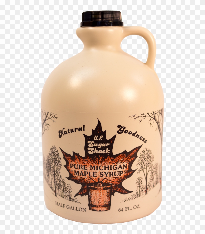 Half-gallon Pure Maple Syrup , Png Download - Glass Bottle Clipart #2560636