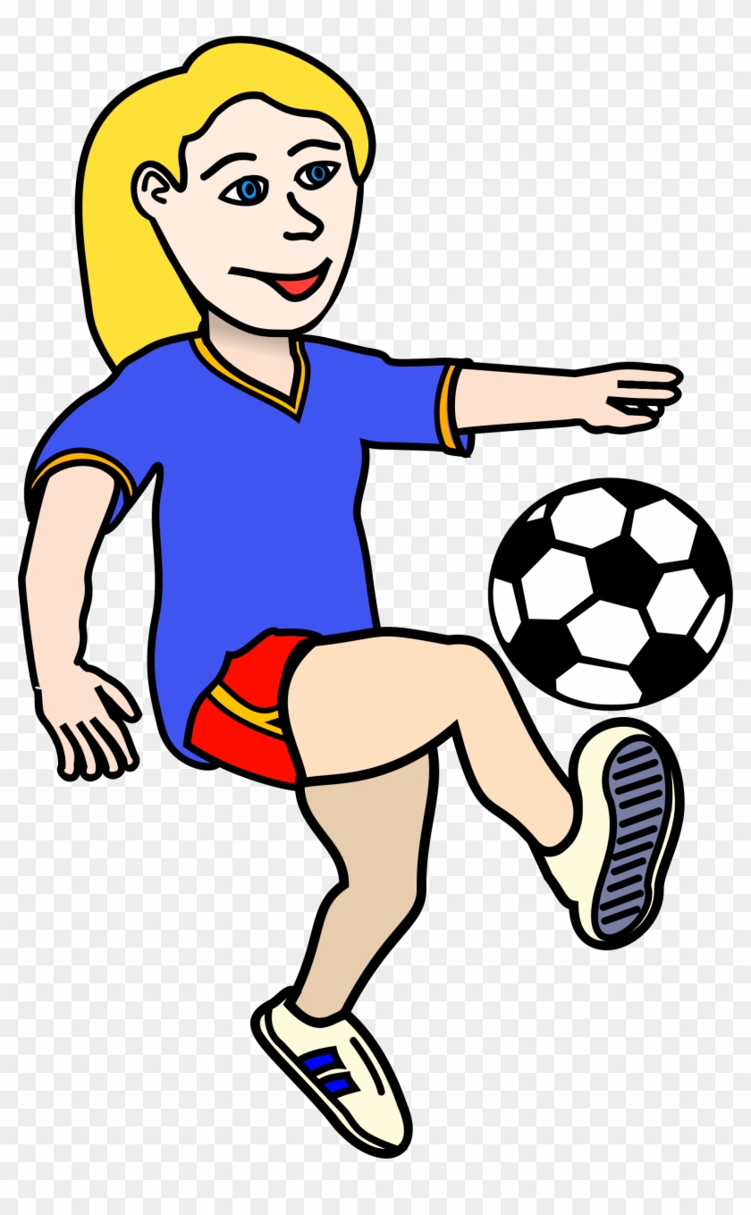 Clipart Soccer Player - Soccer Ball Clip Art - Png Download #2560688