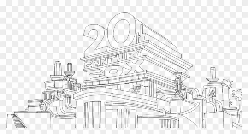 Image Transparent Th Century Fox Logo By Tristanpullen - 20th Century Fox Logo 2009 1935 Style Clipart