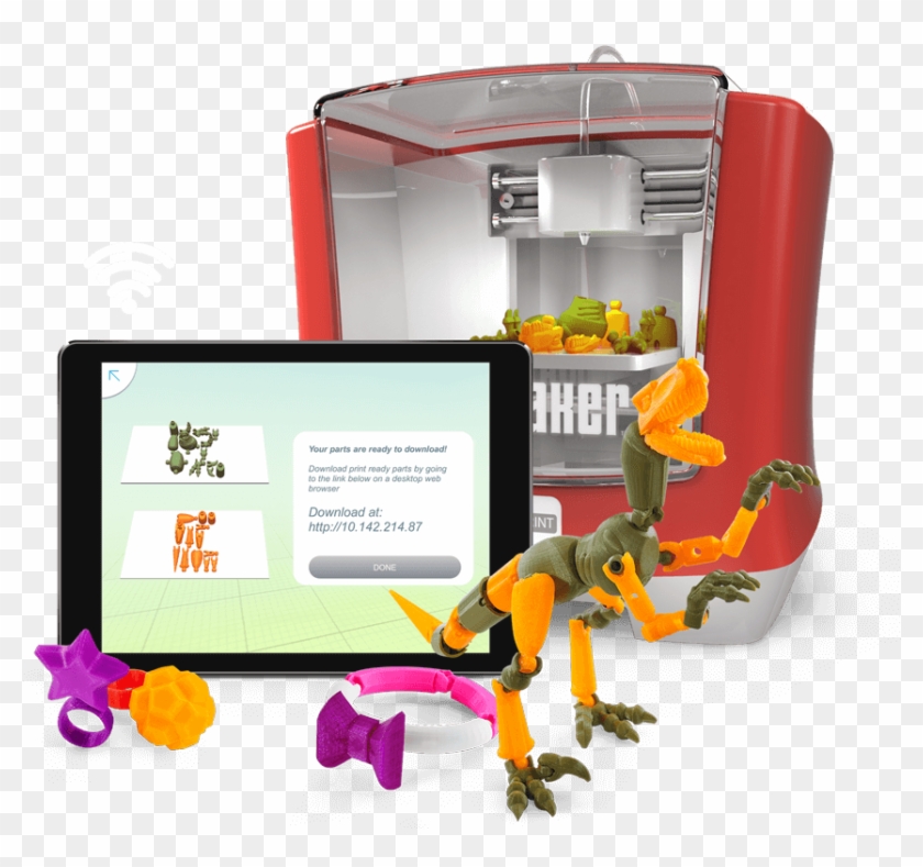 Thingmaker Is A 3d Printer Rom Mattel That Lets Kids - Thingmaker 3d Printer Clipart