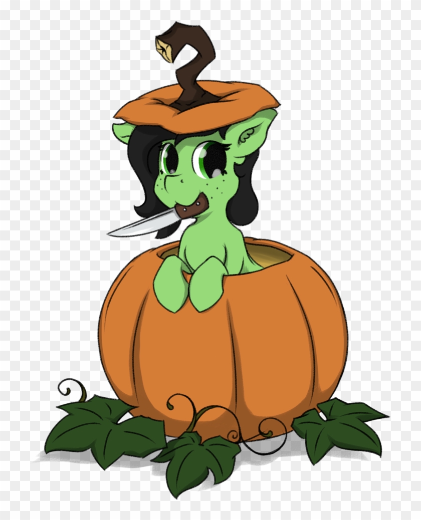 Crownhound, Female, Filly, Freckles, Halloween, Holiday, - Pumpkin Clipart