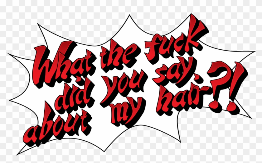 As Soon As I Saw Ingthing's Objection Font, I Knew - Objection Font Clipart