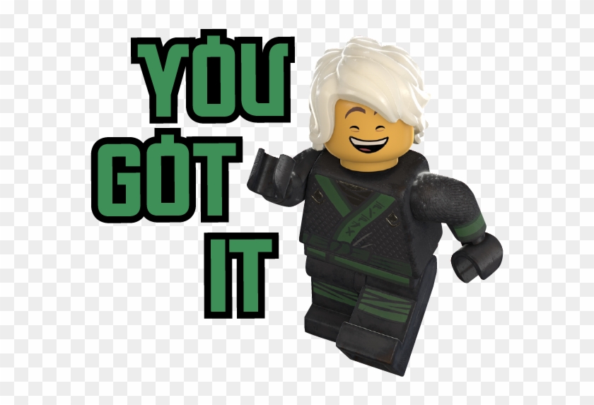 Warner Bros Ninjago Messaging Sticker - Cartoon Clipart