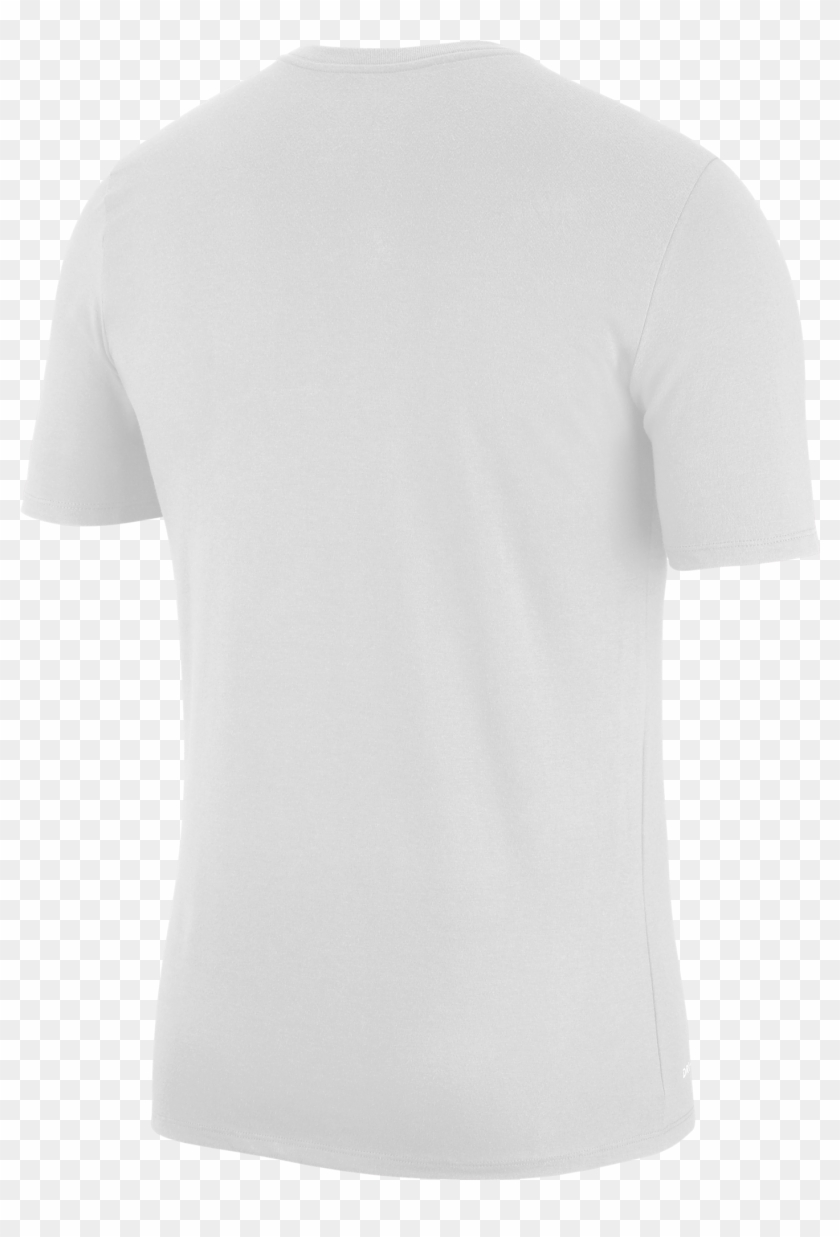 Nike Just Do It Dry Tee - White Golf Shirt Back Clipart