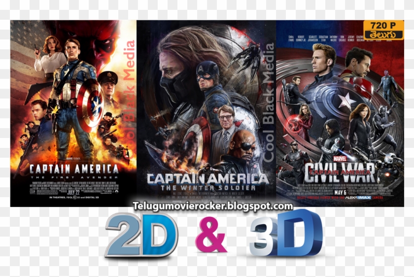 Captain America Civil War Telugu Dubbed Full Movie - First Avenger Movie Poster Clipart