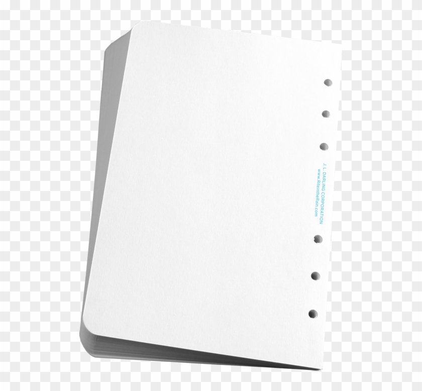 Loose Leaf Filler Paper 4 5/8" X 7" - Tablet Computer Clipart