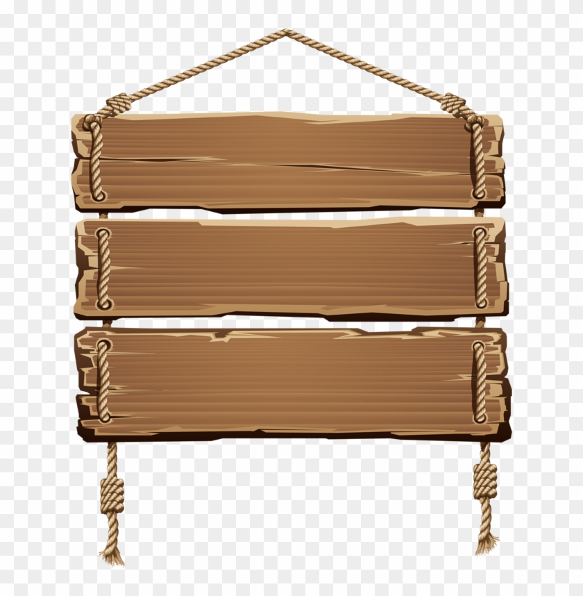 Hanging Signs - Wooden Hanging Frame Png Clipart