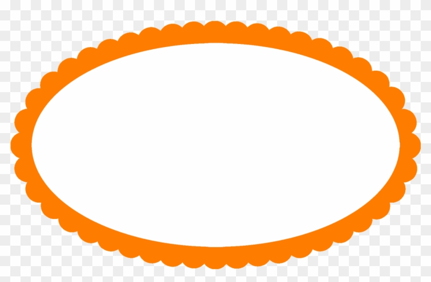 Cute Label Borders - Escalope Com Fundo Transparente Clipart