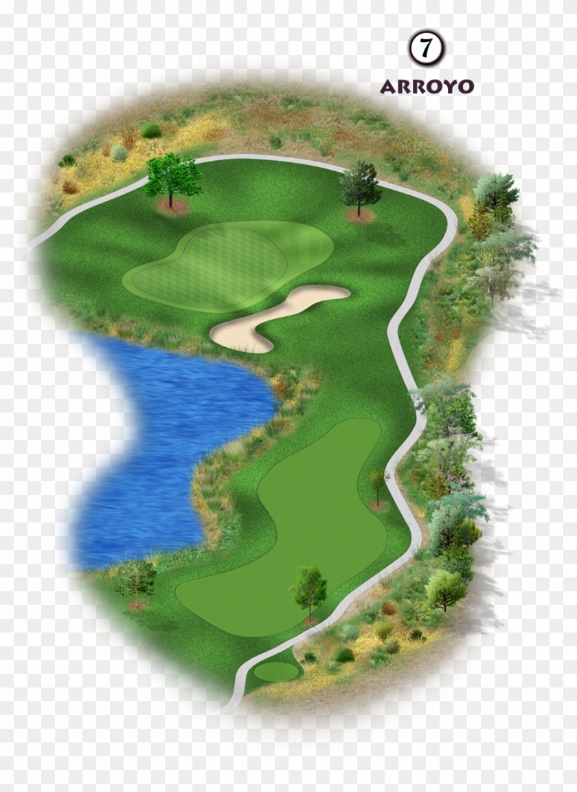 Golf Course Clipart