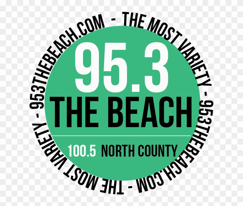 3 Beach Music - 95.3 The Beach Clipart #2563964