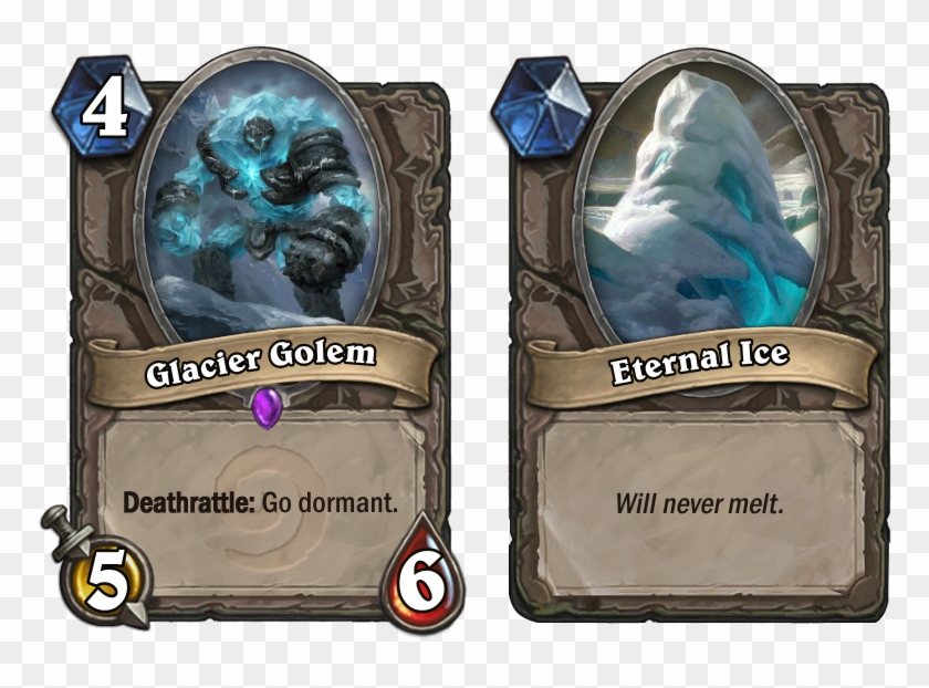 Glacier Golem - Hench Clan Hag Clipart