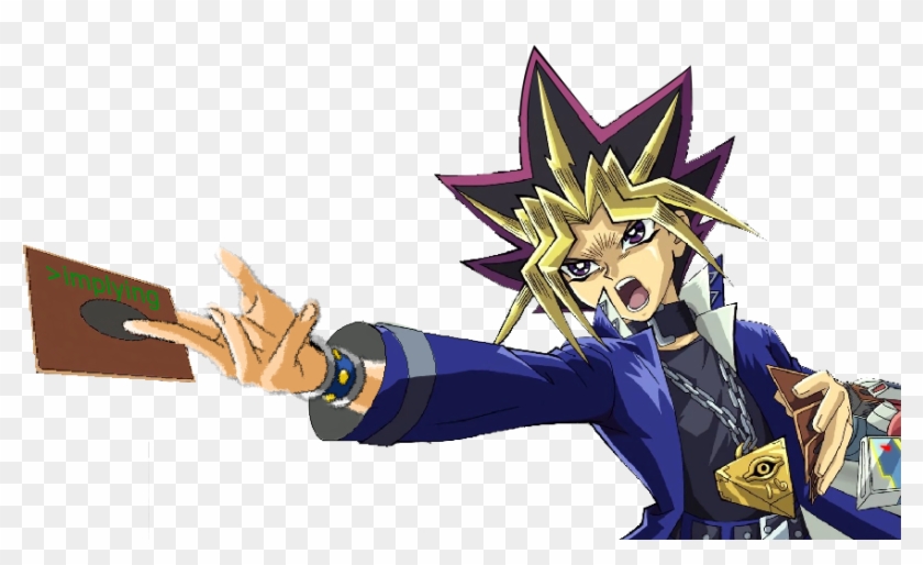 Shopped Yugi , - Yugioh Anti Vax Meme Clipart #2564268