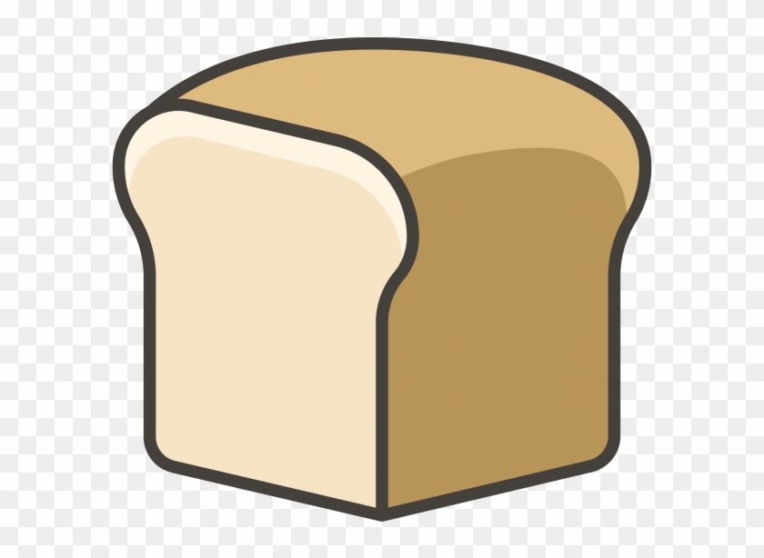 Bread Emoji Icon - Chair Clipart #2565150