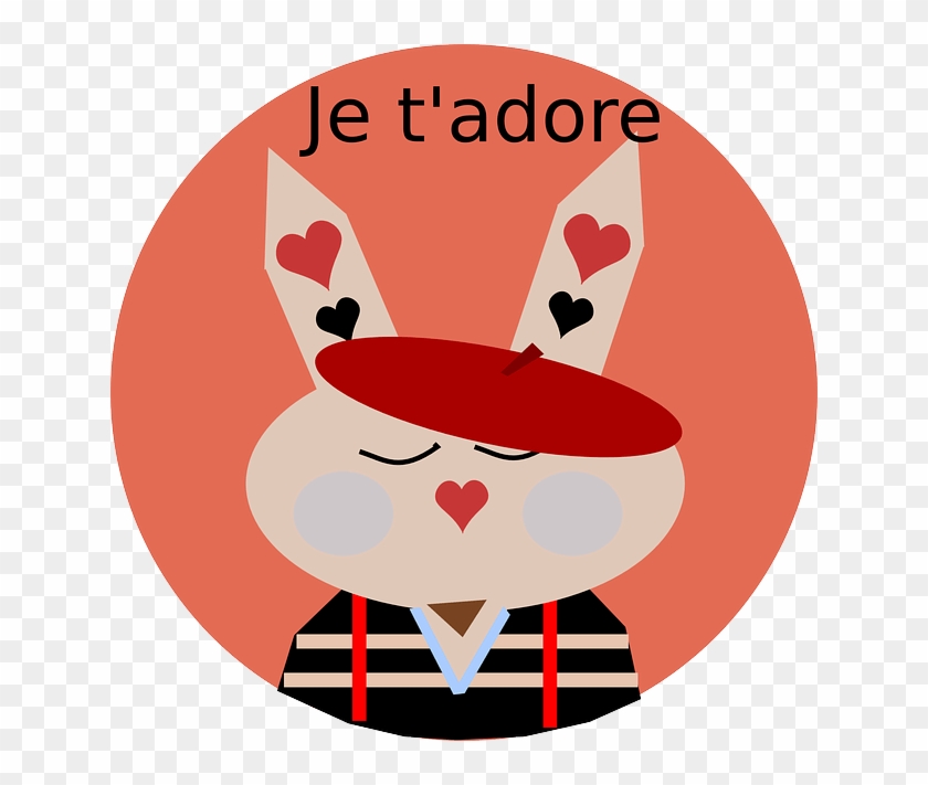 French Bunny Clipart