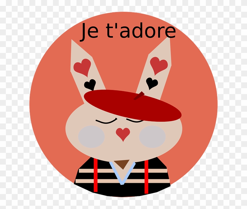 French Bunny Clipart #2565179