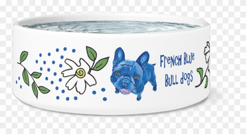 Neptune And Daisy Dog Bowl , Png Download - French Bulldog Clipart #2565286