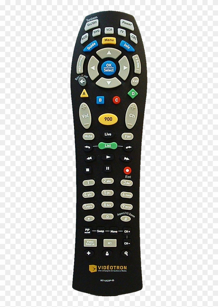 Videotron Front Highres - Videotron Remote Clipart