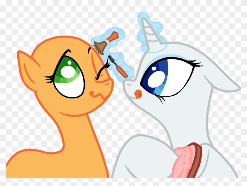 Mlp Base 86 By Richardinya - Mlp Make Up Base Clipart