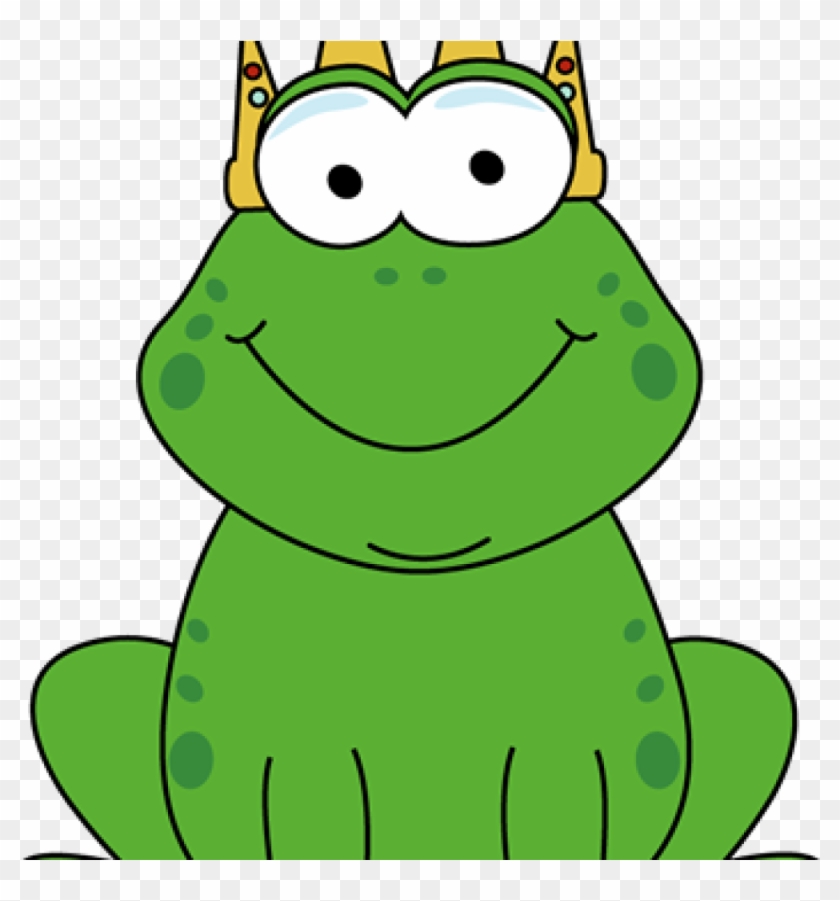 Cute Little Green Free - Frog Eating Bug Clipart - Png Download
