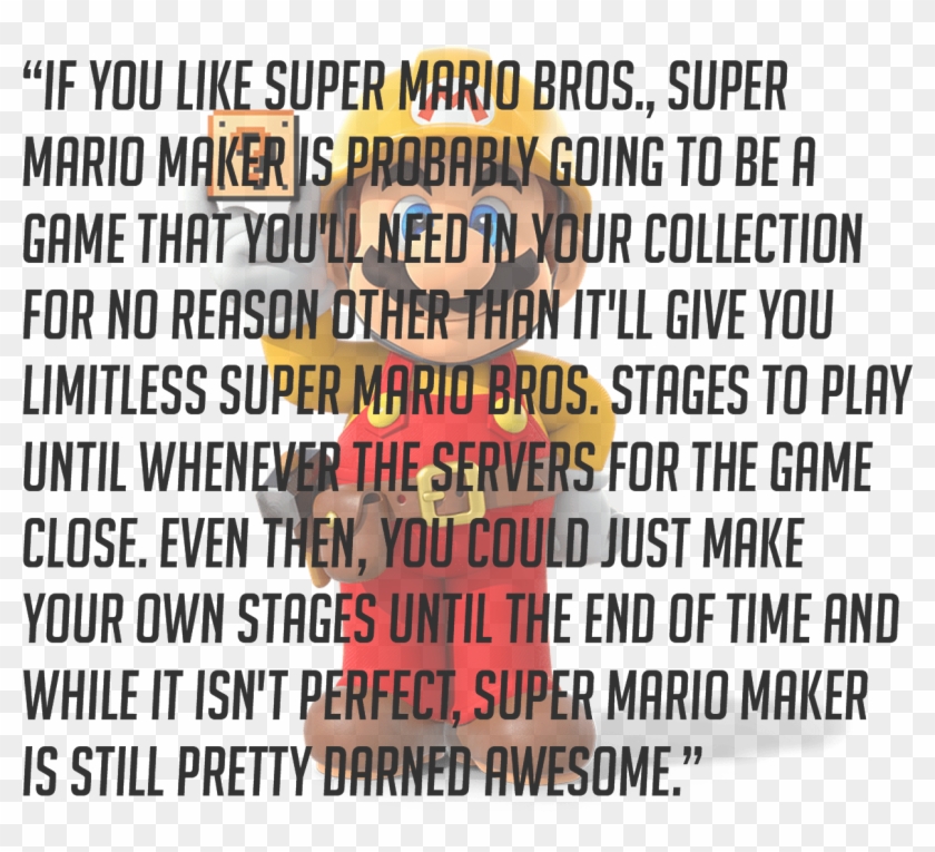 Super Mario Maker Quotes 2 By Sharon - Hood To Coast Clipart