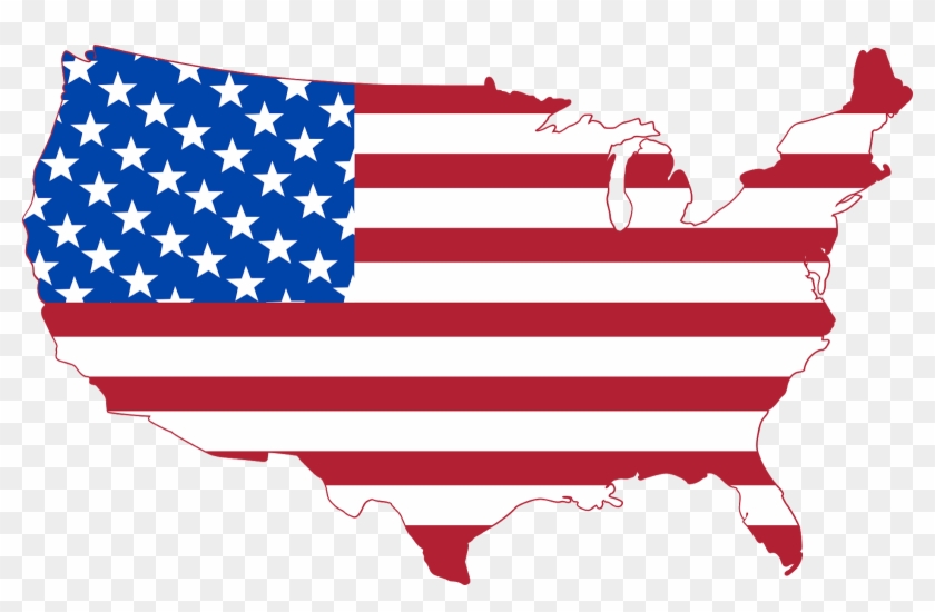 I Needed A Png Or Jpg For This Comparison, So I Started - Usa Flag In Country Png Clipart