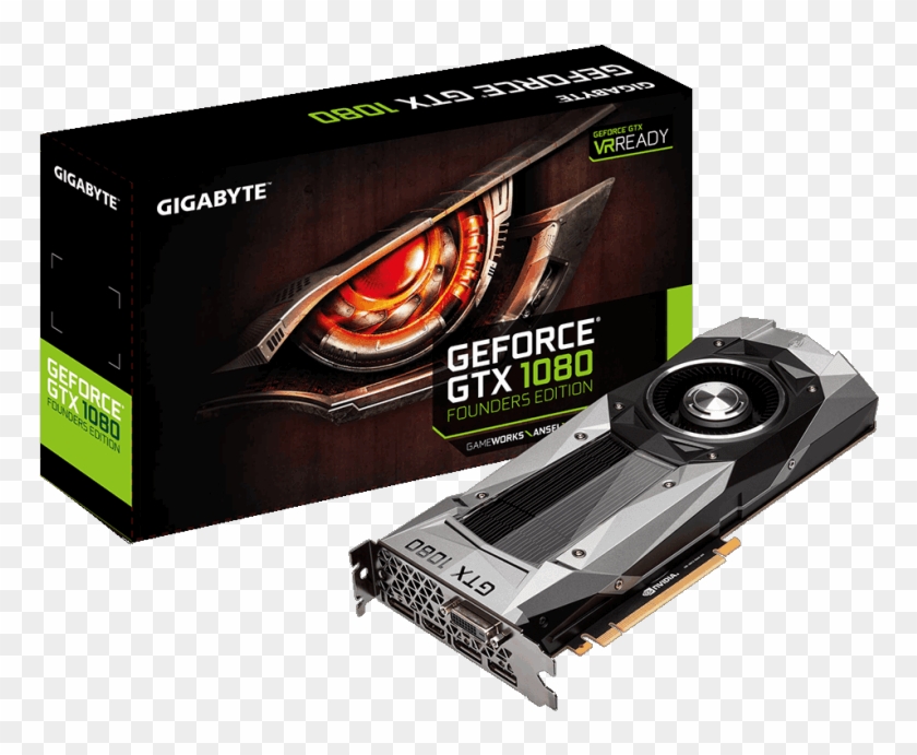 Nvidia Geforce Gtx 1080 - Nvidia Geforce Gtx 1080 Gigabyte Clipart